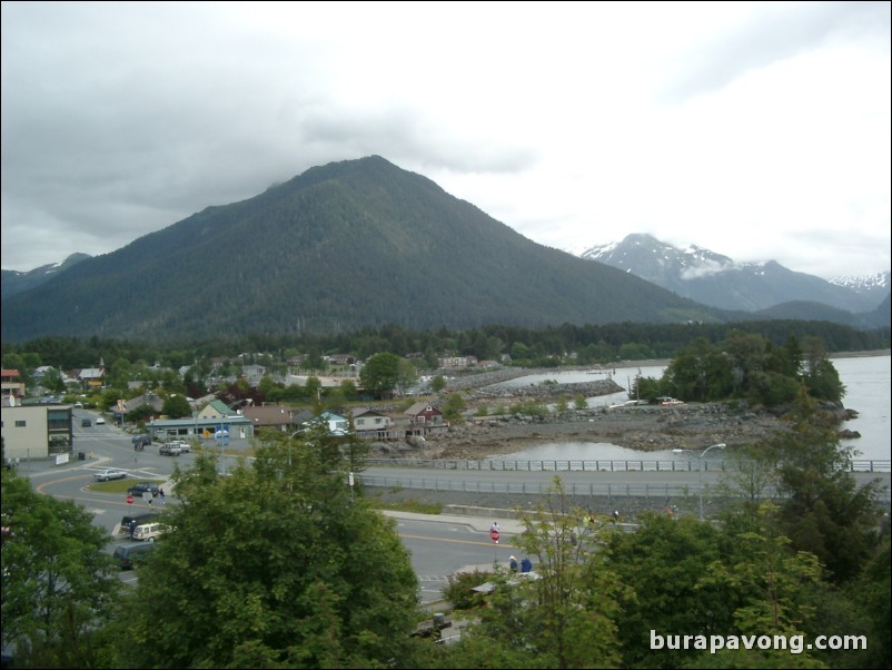 View from Baranof Castle Hill, Sitka.