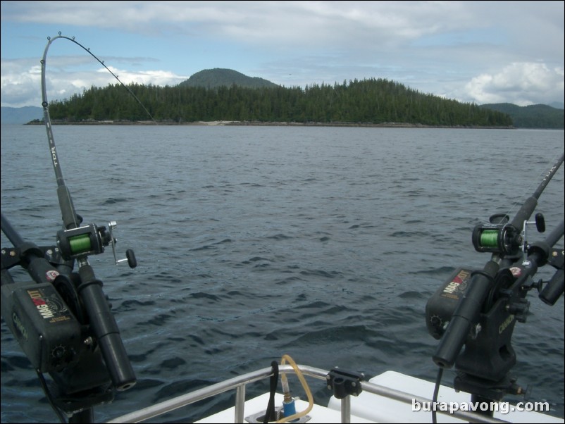 Fishing in Ketchikan.