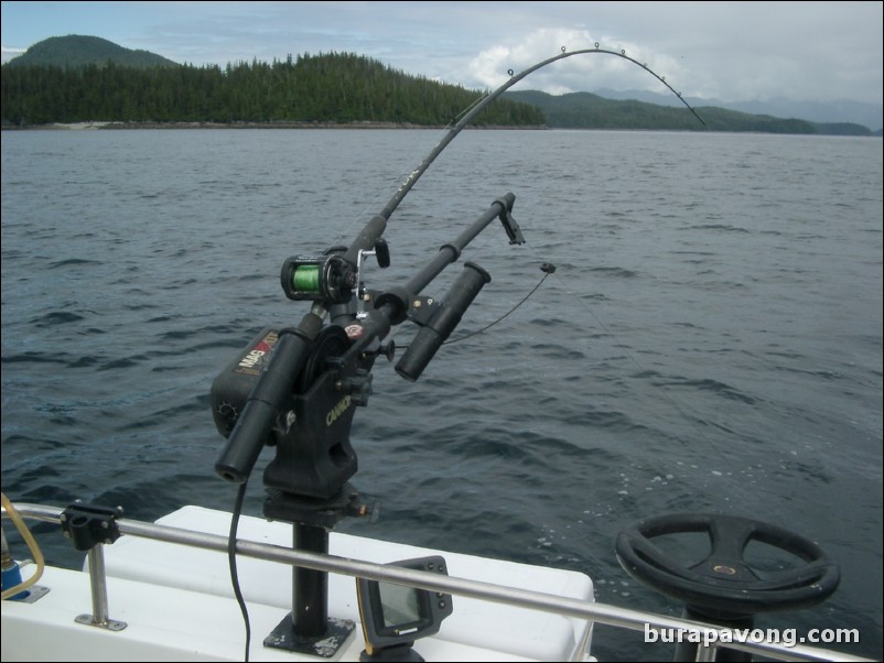 Fishing in Ketchikan.