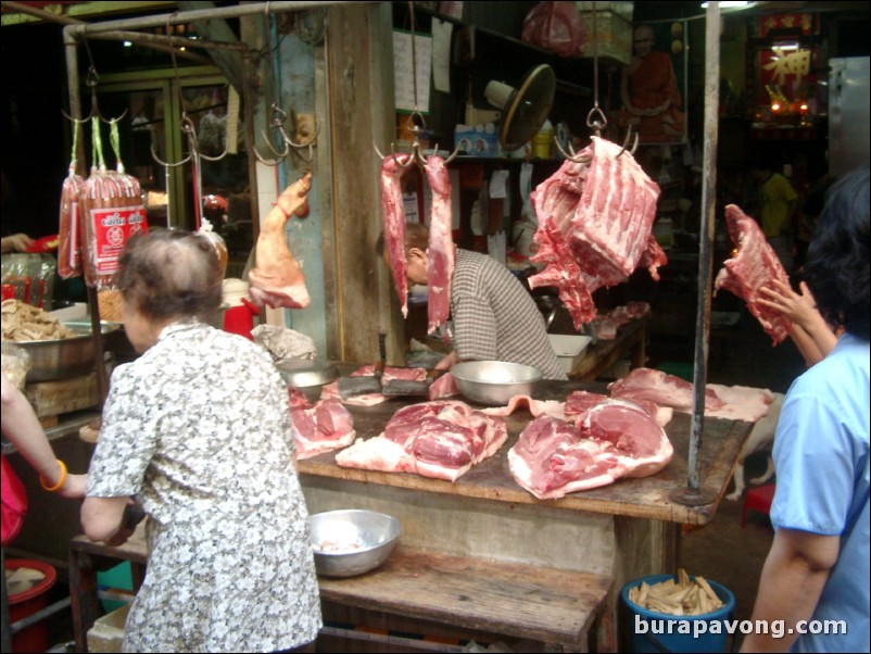 Talaat Kao (the old market) off Yaowarat Road in Samphanthawong (Bangkok's Chinatown).