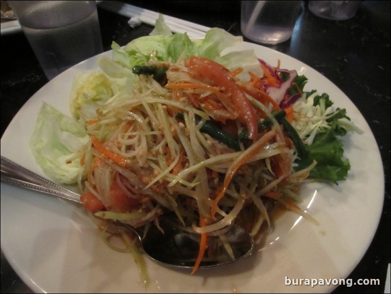 King of Thai Noodle House, Union Square, San Francisco.