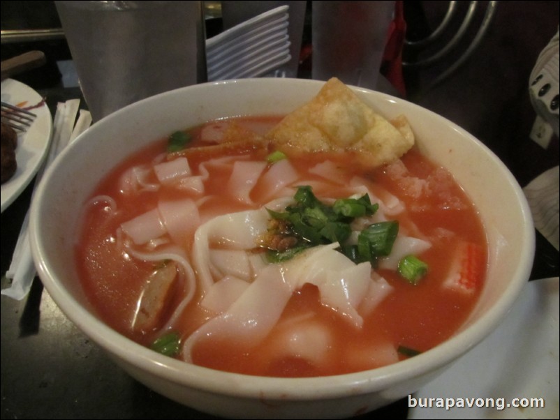 King of Thai Noodle House, Union Square, San Francisco.