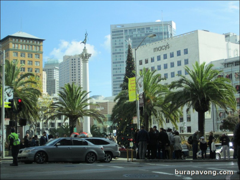 Union Square, San Francisco.