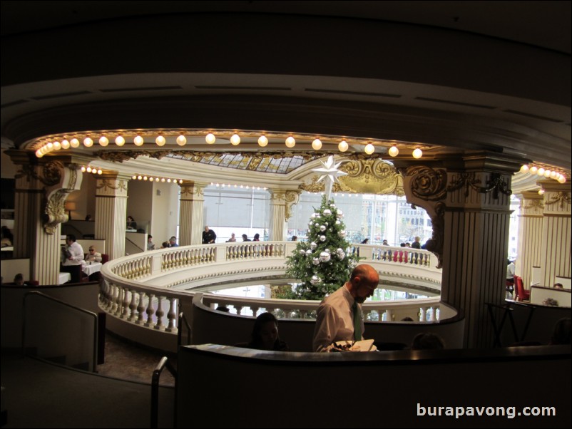 The Rotunda Restaurant inside Neiman Marcus, Union Square.