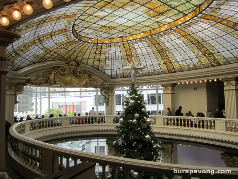 The Rotunda Restaurant inside Neiman Marcus, Union Square.