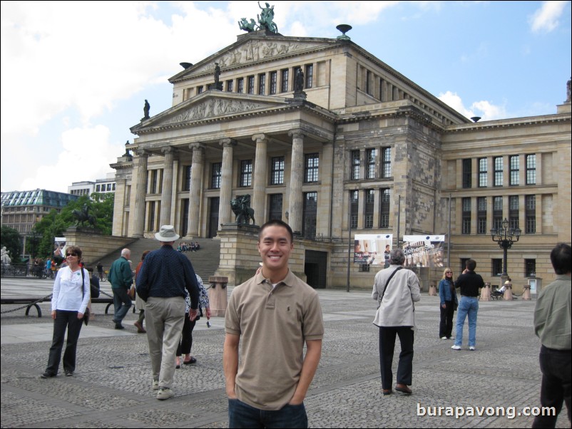 Gendarmenmarkt. Square that houses Konzerthaus (concert hall) and the French and German Cathedrals.