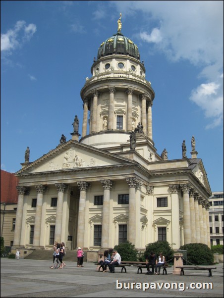 Gendarmenmarkt. Square that houses Konzerthaus (concert hall) and the French and German Cathedrals.