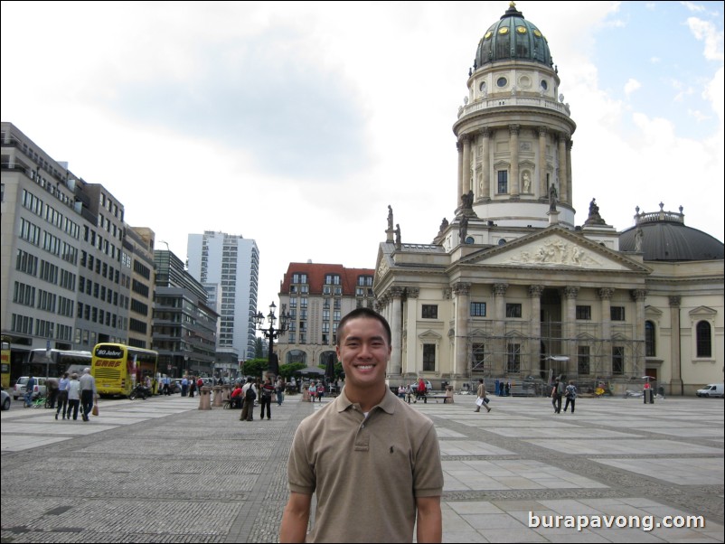 Gendarmenmarkt. Square that houses Konzerthaus (concert hall) and the French and German Cathedrals.