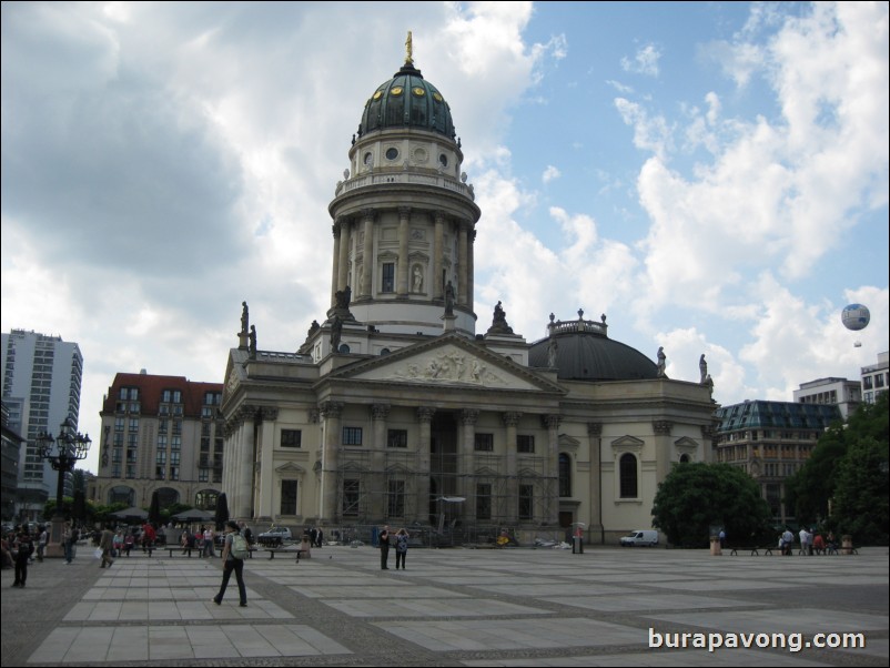 Gendarmenmarkt. Square that houses Konzerthaus (concert hall) and the French and German Cathedrals.