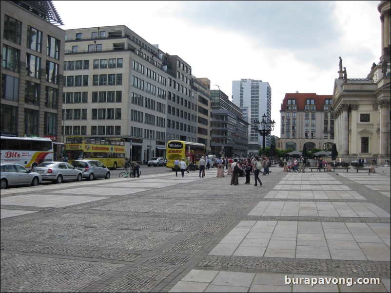 Gendarmenmarkt. Square that houses Konzerthaus (concert hall) and the French and German Cathedrals.