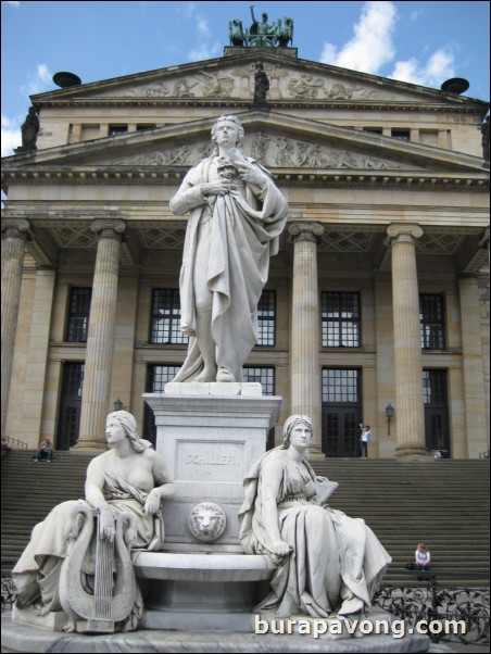 Gendarmenmarkt. Square that houses Konzerthaus (concert hall) and the French and German Cathedrals.