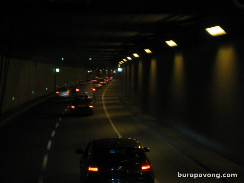 Tunnel used in the Jason Bourne movie.