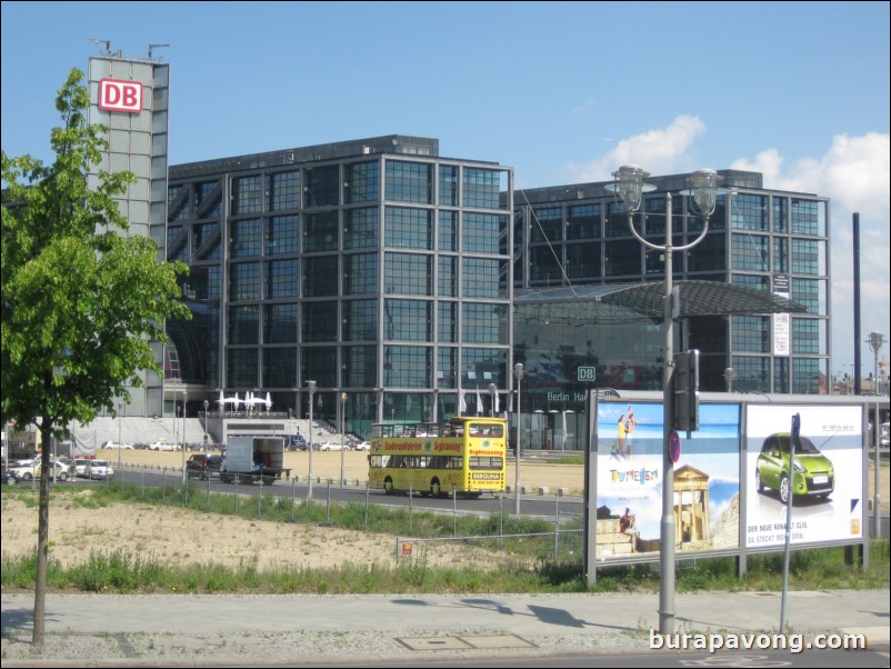 Berlin Hauptbahnhof (Berlin Central Station), main railway station in Berlin.