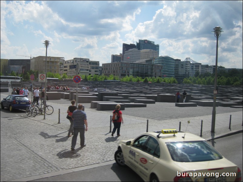 Memorial to the Murdered Jews of Europe a.k.a. Holocaust Memorial.