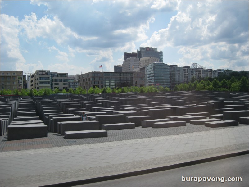 Memorial to the Murdered Jews of Europe a.k.a. Holocaust Memorial.