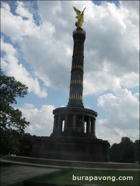 Berlin Victory Column, to commemorate the Prussian victory in the Danish-Prussian War.