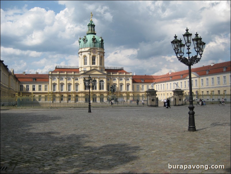 Charlottenburg Palace, the largest palace in Berlin.