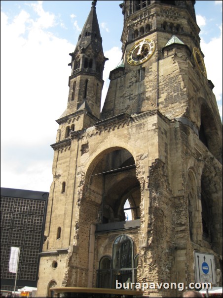 Kaiser Wilhelm Memorial Church.