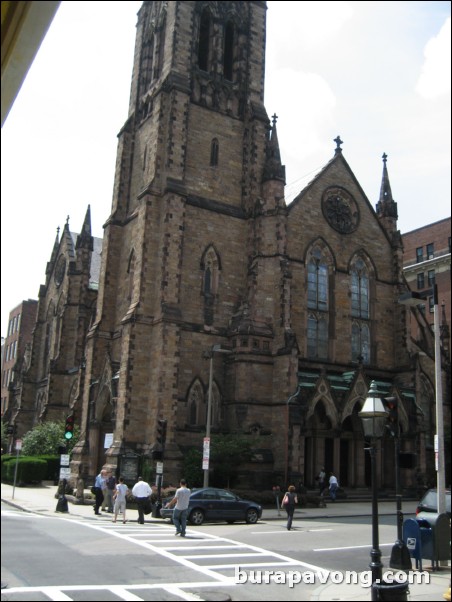 Newbury Street. Boston Duck Tour.