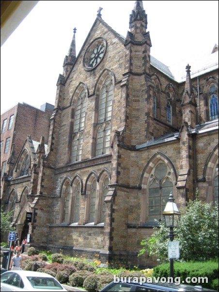 Newbury Street. Boston Duck Tour.