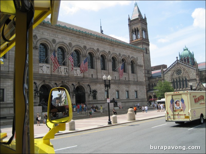 Boston Duck Tour.