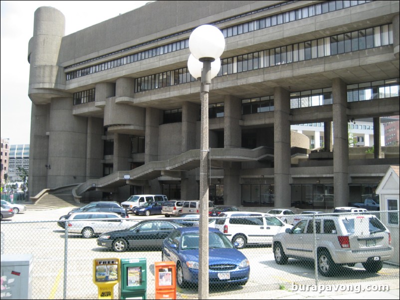 Charles F. Hurley Building, used for the State Police Headquarters in 