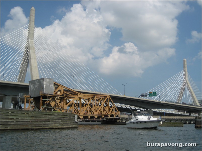 On the Charles River. Boston Duck Tour.