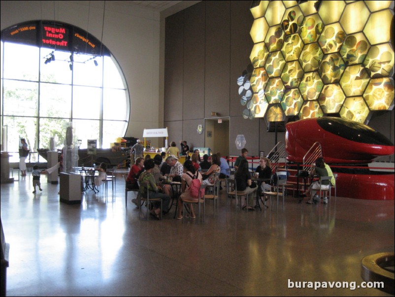 Inside Museum of Science.