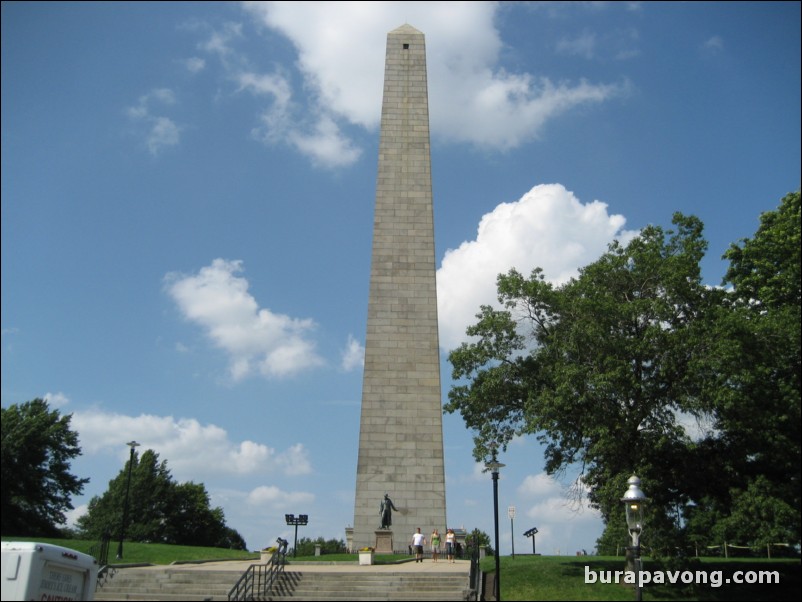 Bunker Hill Monument. Freedom Trail.