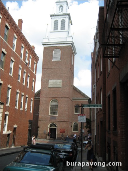 Old North Church. North End. Freedom Trail.