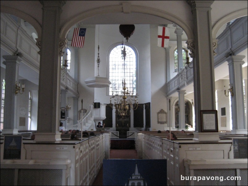 Old North Church. North End. Freedom Trail.