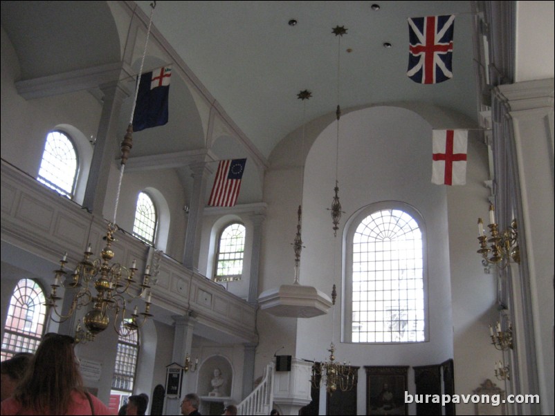 Old North Church. North End. Freedom Trail.