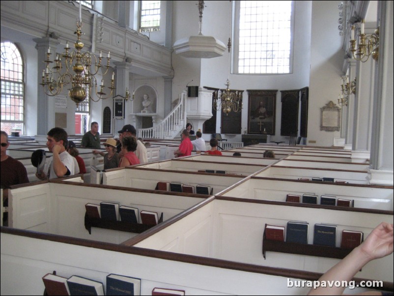 Old North Church. North End. Freedom Trail.