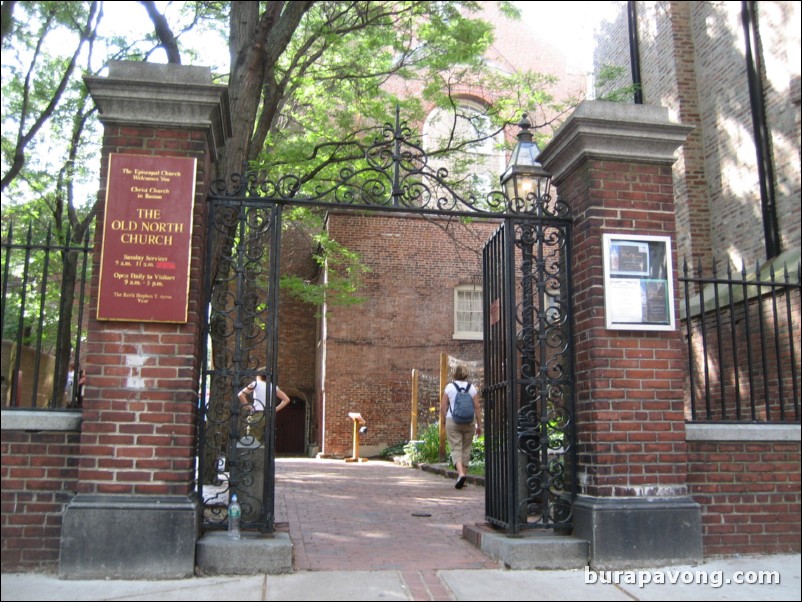 Old North Church. North End. Freedom Trail.