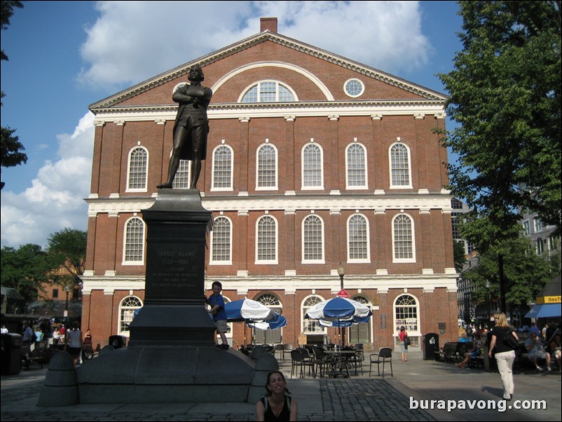 Faneuil Hall. Freedom Trail.