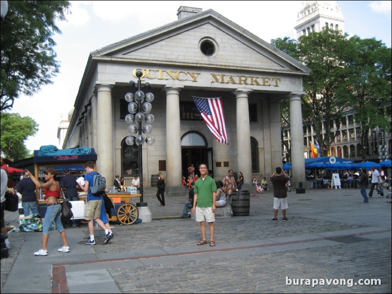 Quincy Market. Freedom Trail.