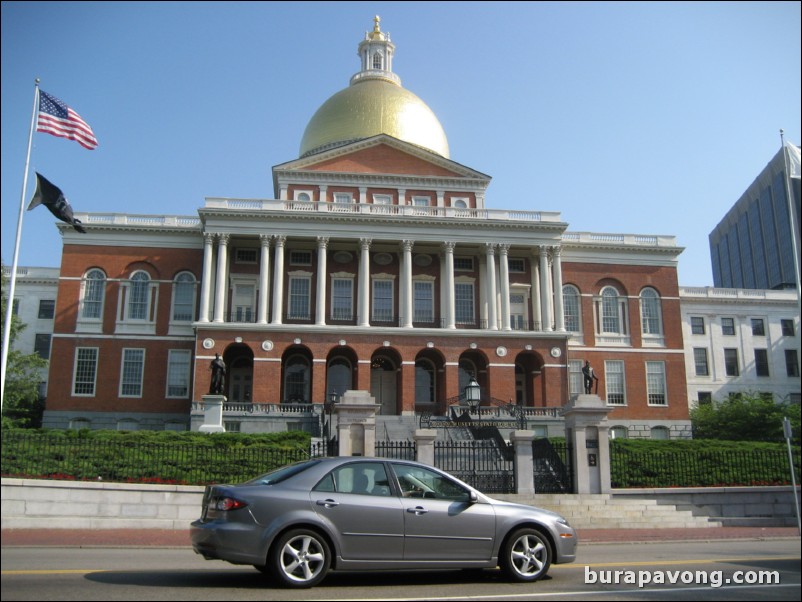 Massachusetts State House. Freedom Trail.