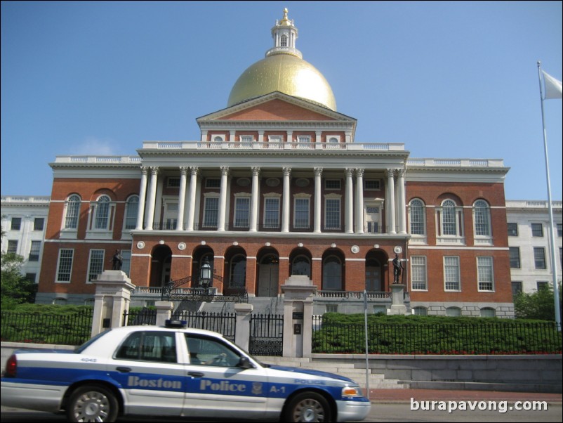 Massachusetts State House. Freedom Trail.