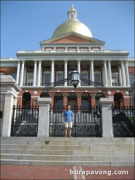 Massachusetts State House. Freedom Trail.