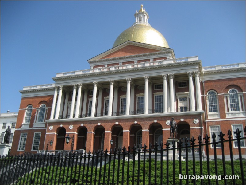 Massachusetts State House. Freedom Trail.