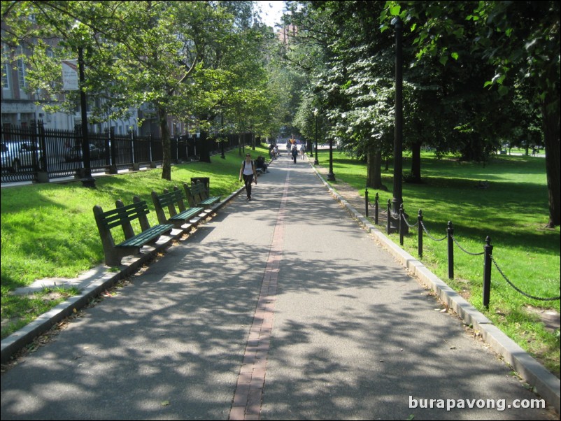 Boston Common. Freedom Trail.