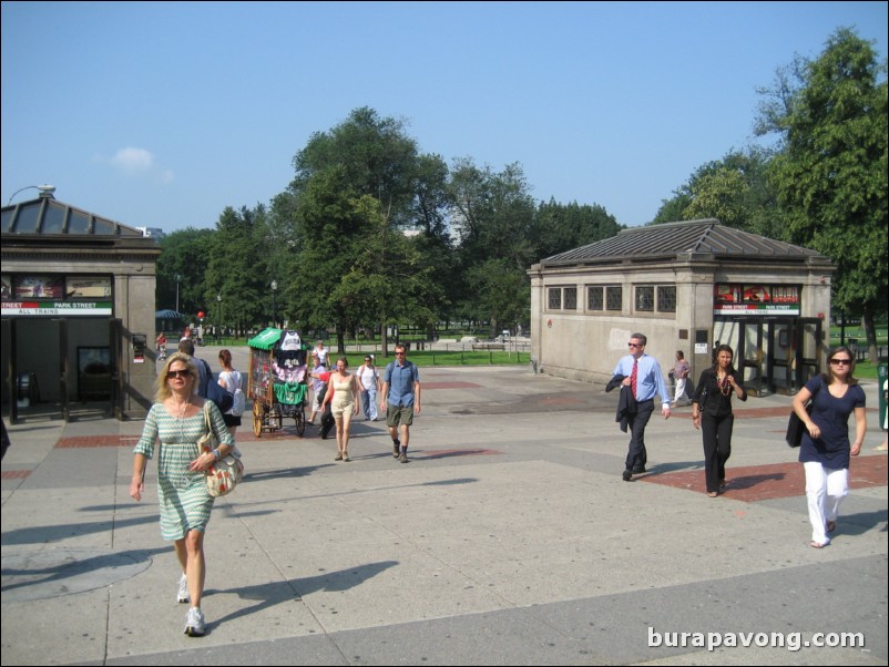 Boston Common. Freedom Trail.