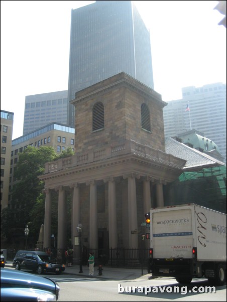 King's Chapel. Freedom Trail.