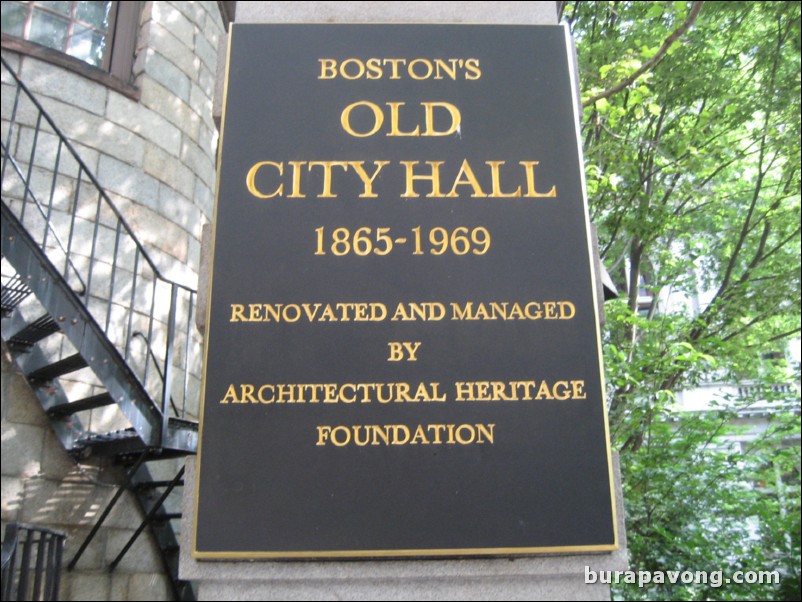 Old City Hall. Freedom Trail.