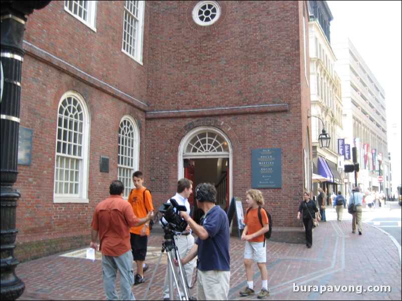 Old South Meeting House. Freedom Trail.