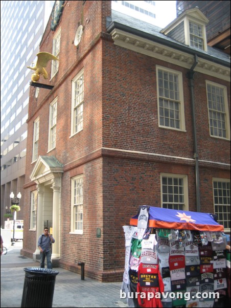 Back of Old State House. Freedom Trail.