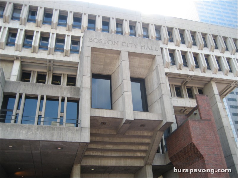 Boston City Hall.