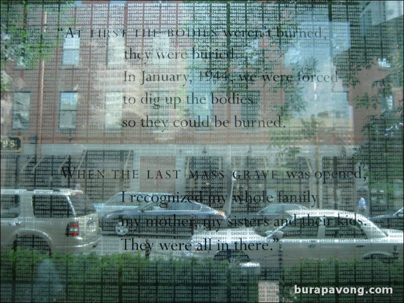 New England Holocaust Memorial.