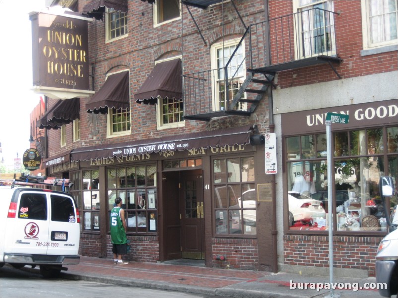 Government Center, Faneuil Hall, Quincy Market area.