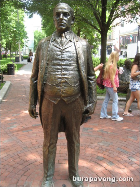 Government Center, Faneuil Hall, Quincy Market area.